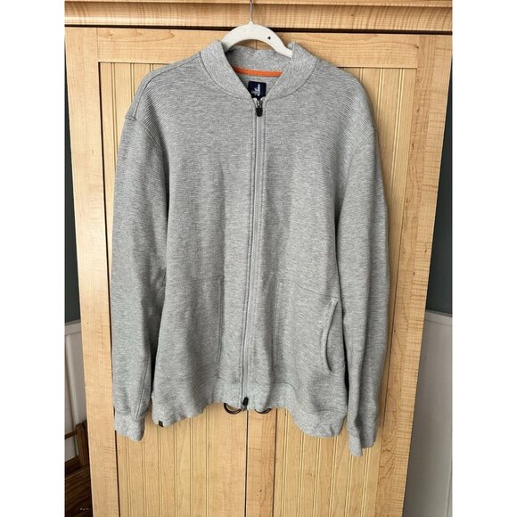 Johnnie O Decker Baseball Jacket Sweater Men’s XL *tiny CC Logo* - Picture 1 of 6
